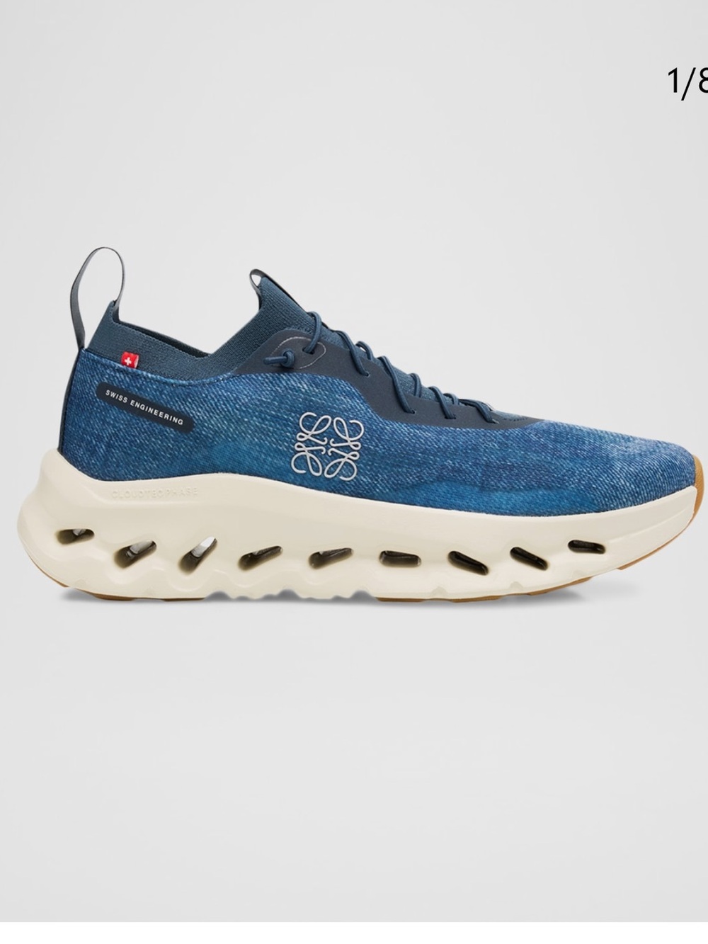 Loewe x On Cloudtilt Denim Sneakers. Brand New. Never Worn.